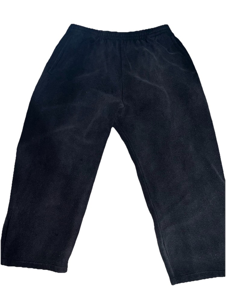 Yeezy Gap Engineered By Balenciaga Polar Fleece Jogging Sweatpants Dark Blue XL