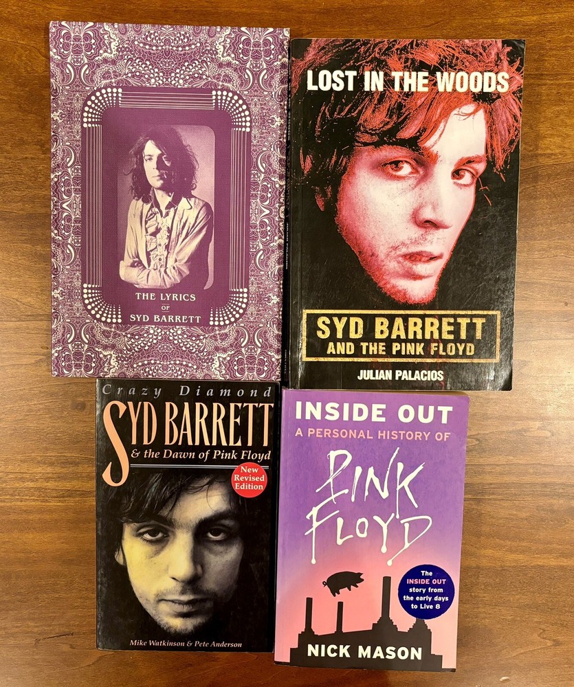 SYD BARRETT PINK FLOYD Books Lost In The Woods Crazy Diamond Lyrics Nick Mason