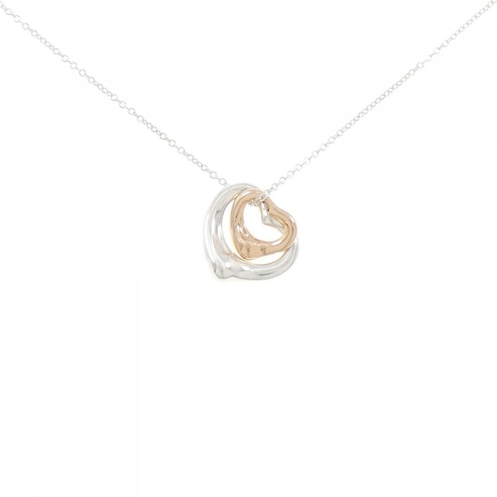 Authentic Tiffany & Co. Open Heart Necklace  #260-003-150-9749