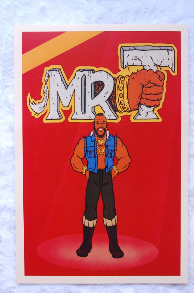 MR T The Cartoon TV Show Promo Poster