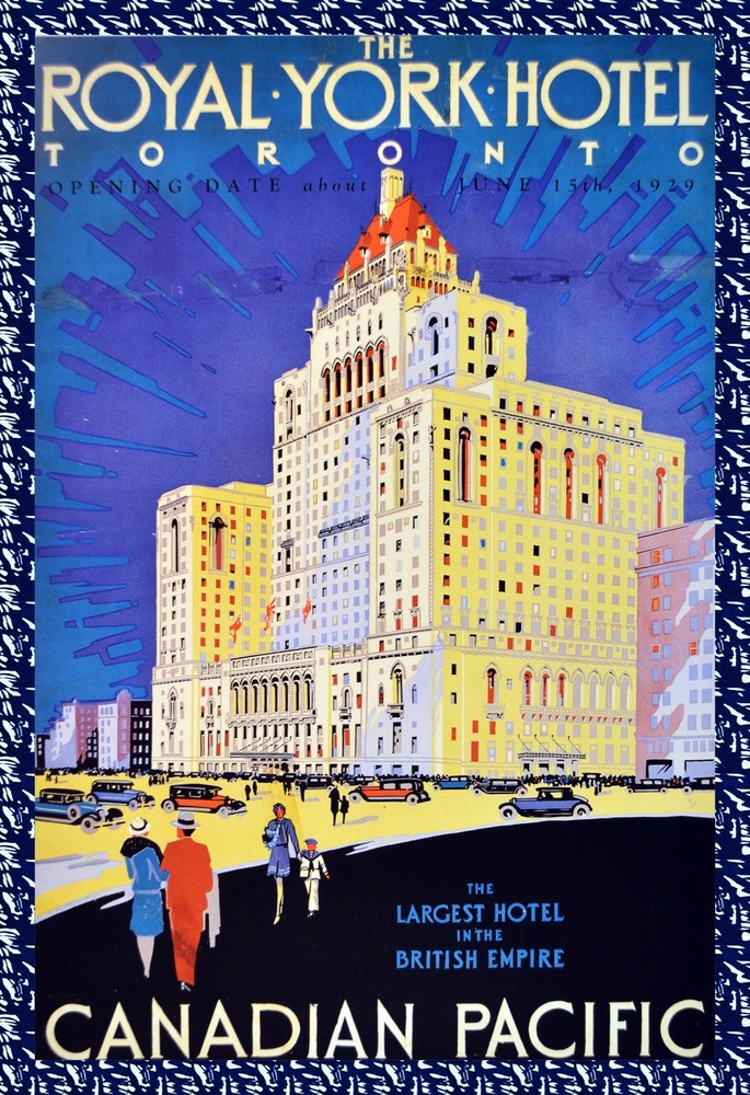 10809.Poster decoration.Home interior.Room wall design.New York Hotel.Canada