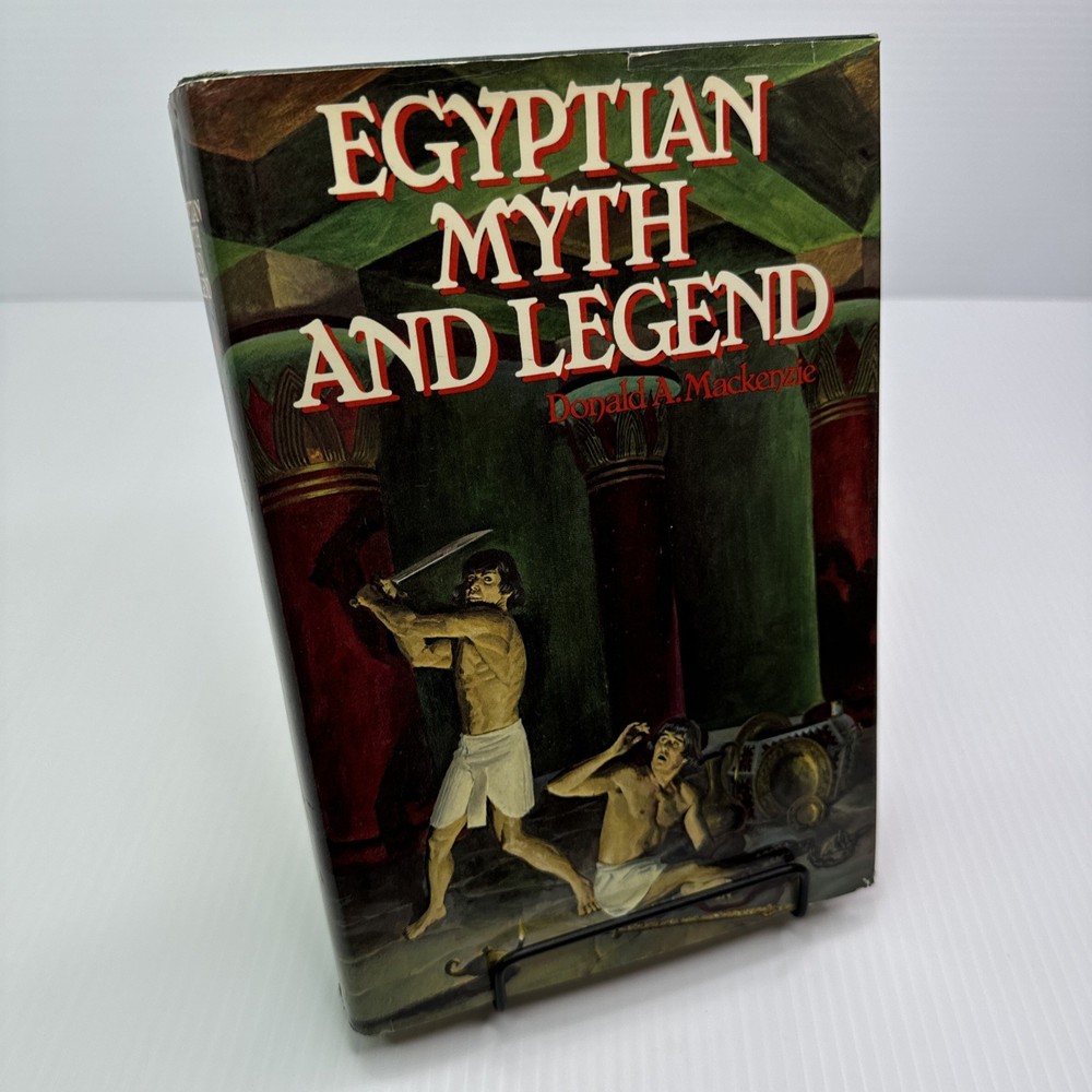 Egyptian Myth and Legend Donald A. Mackenzie Hardcover 1978 Bell Publishing Comp