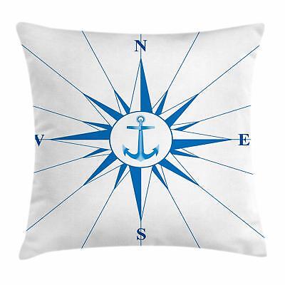 Grunge Compass Throw Pillow Cases Cushion Covers Home Decor 8 Sizes
