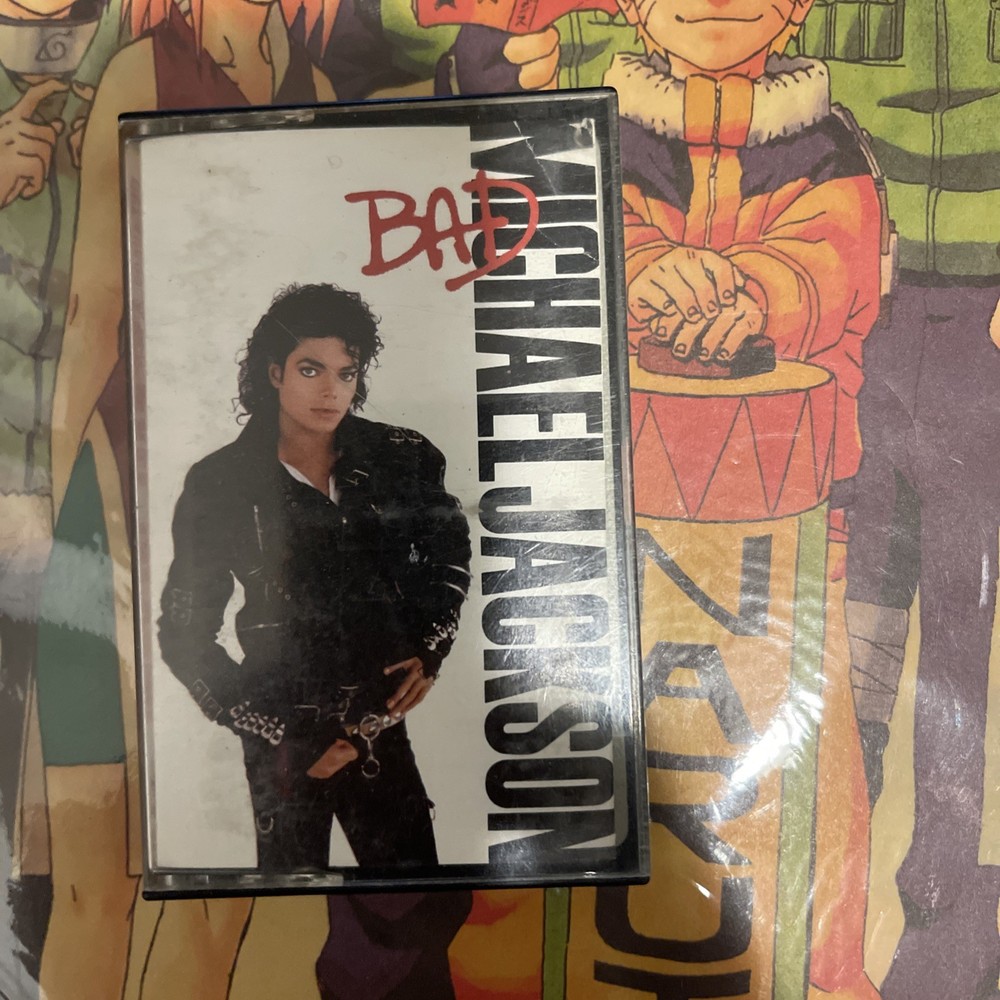 Michael Jackson Bad (Cassette, Sep-1987, Epic)
