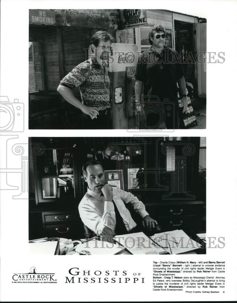1996 Press Photo Actors in a scene from the movie 
