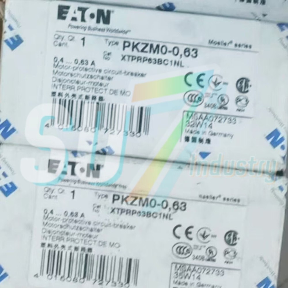 Eaton Moeller PKZM0-0.63 Motor Circuit Breaker# 1pcs  New  In Box