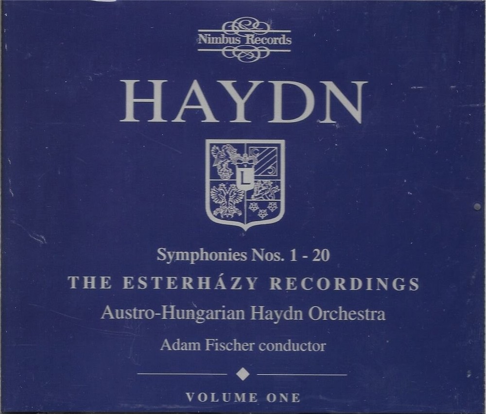 Joseph Haydn; Adam Fischer [Conduc, Haydn Symphonies 1-20., audioCD