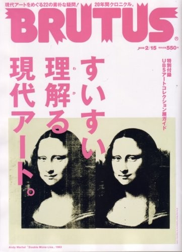 Used Brutus 2008.Vol 2/15 Style & Culture Magazine Japanese book form JP
