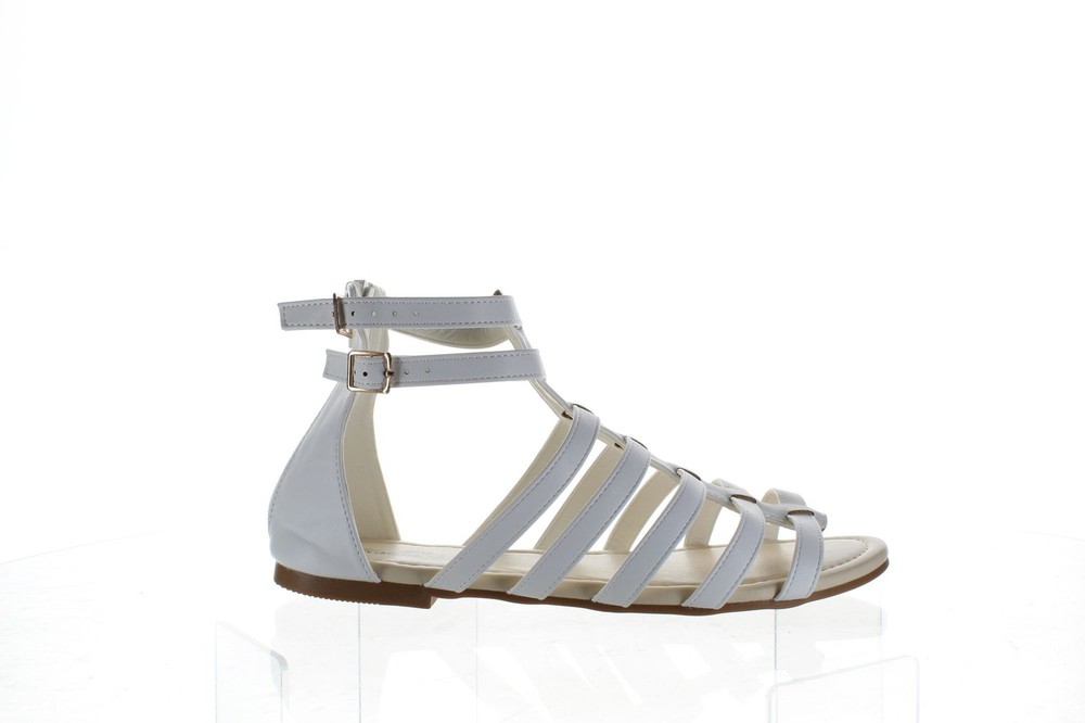 Katliu Women's White Gladiator Sandals Size EUR 40 6363450