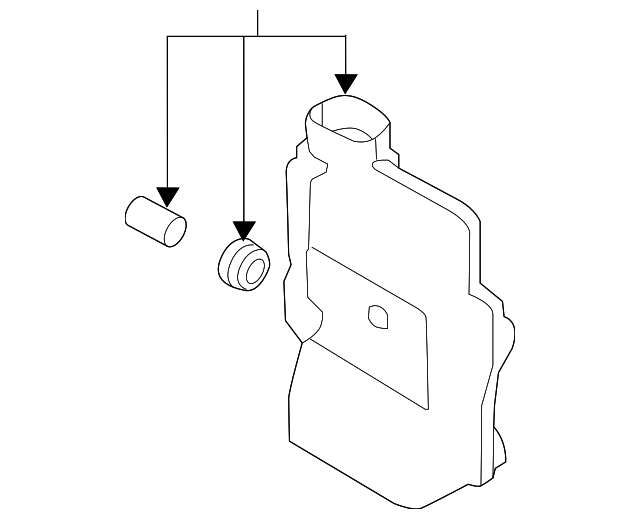 Genuine Nissan Resonator Assembly 16585-4BB0A