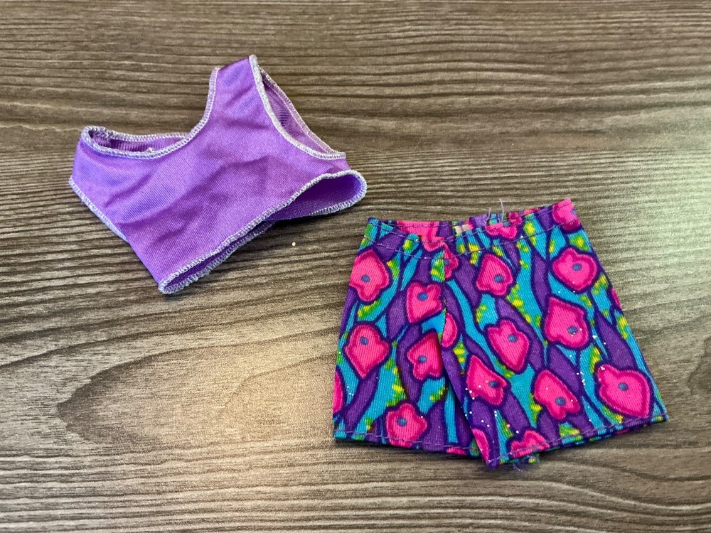 Mattel Barbie Ken Doll Clothes Shirt Shorts Swimsuit Set Lot