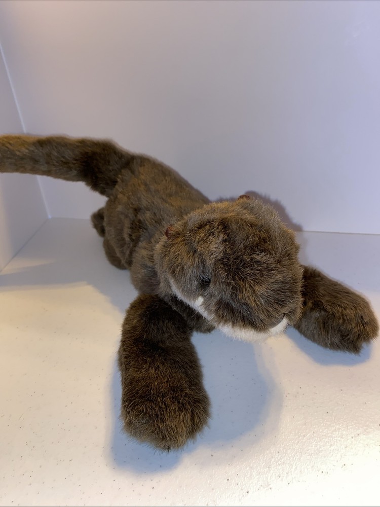 Small Of The Wild Wildlife Artists Sea Otter Plush Stuffed Animal Brown