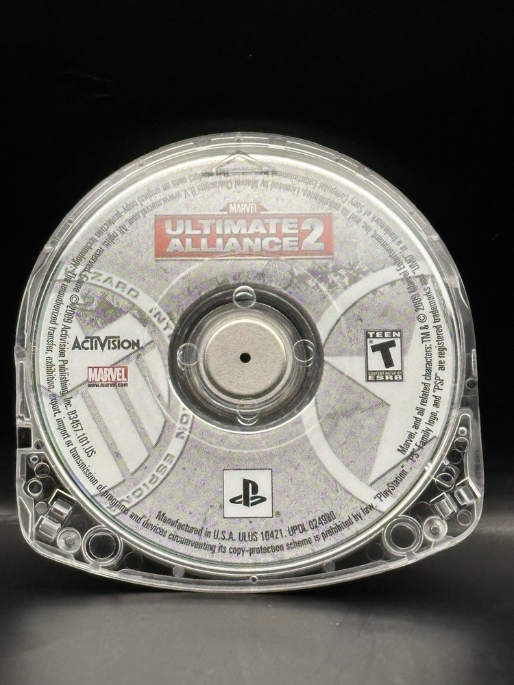 Marvel: Ultimate Alliance 2 - Sony PSP - UMD Only - Tested Working