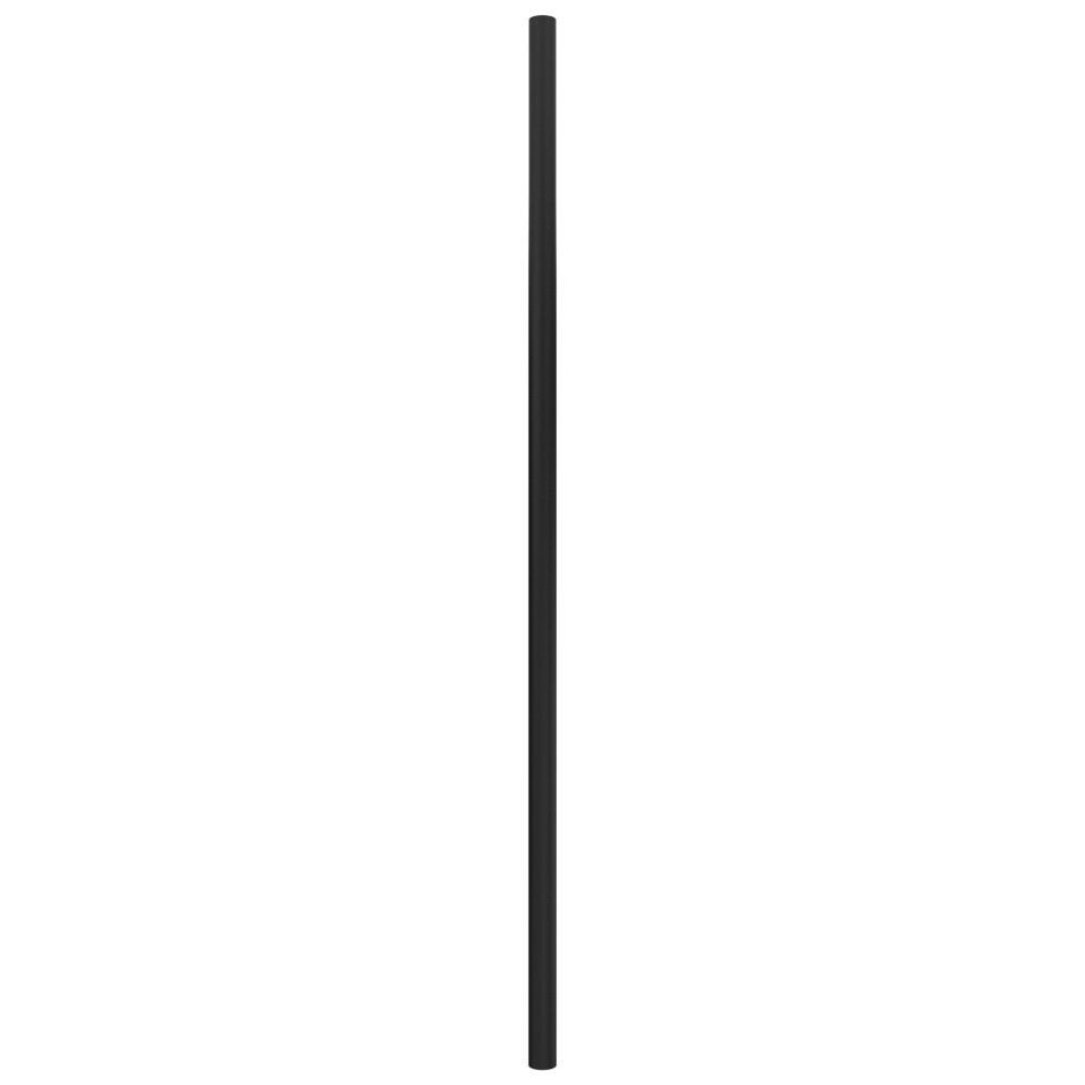 Amba i59RO 59W x 1-5/8H 115V Single Round Bar Heater in Black