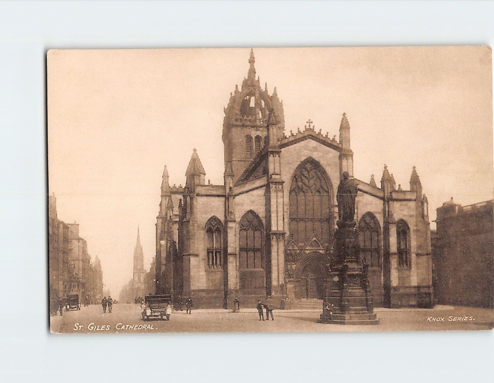 Postcard St Giles' Cathedral Edinburgh Scotland