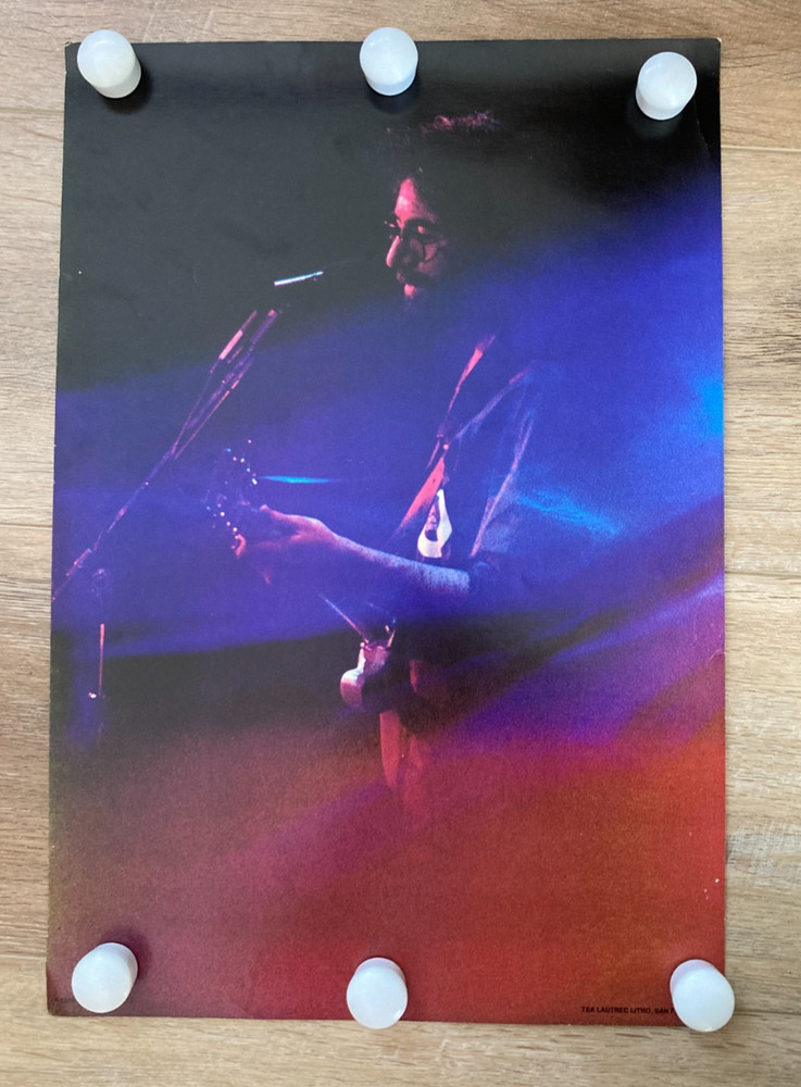 Vintage '76 Tea Lautrec Litho Jerry Garcia Frank Moffett Dead Poster 14