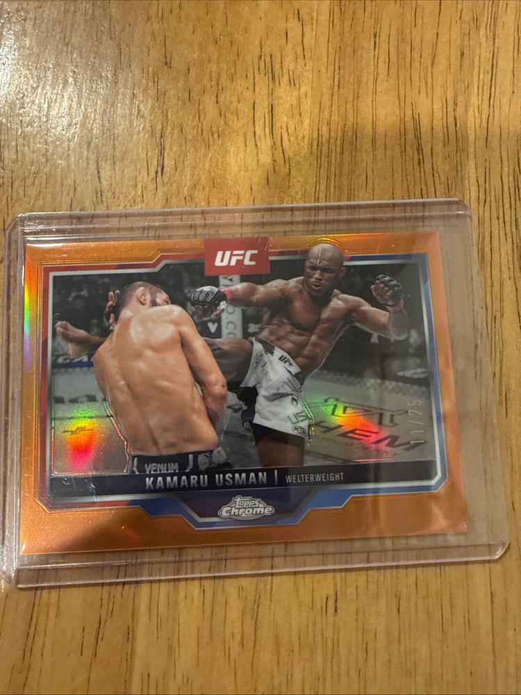 2025 Topps Chrome UFC Kamaru Usman #27 11/25