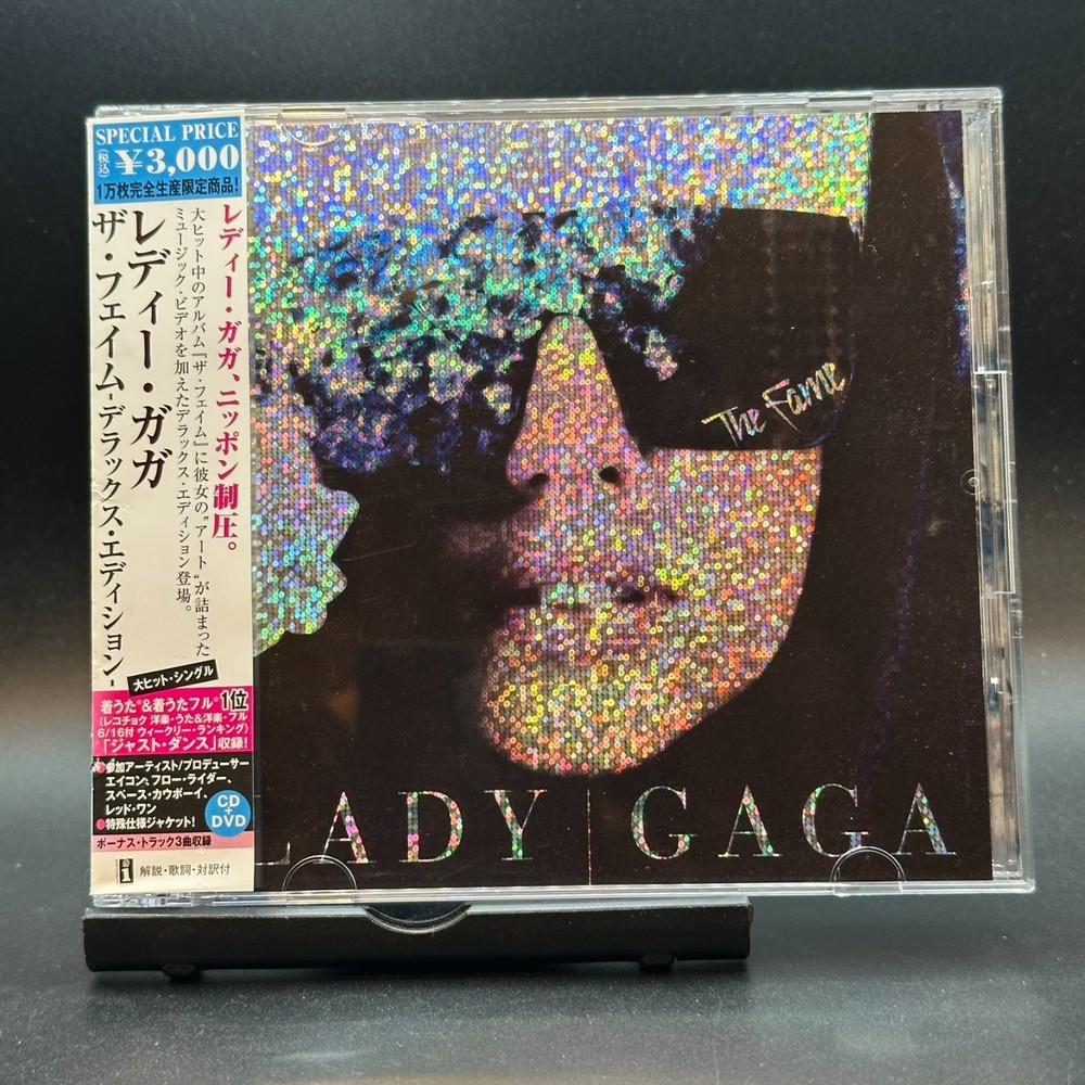 Lady Gaga / The Fame Deluxe Edition 2009 Japan OBI CD+DVD