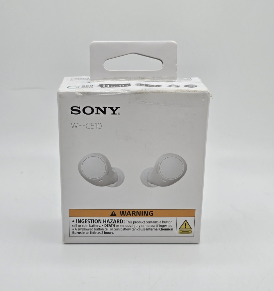 Sony WF-C510 Wireless in-Ear Bluetooth Earbuds - White