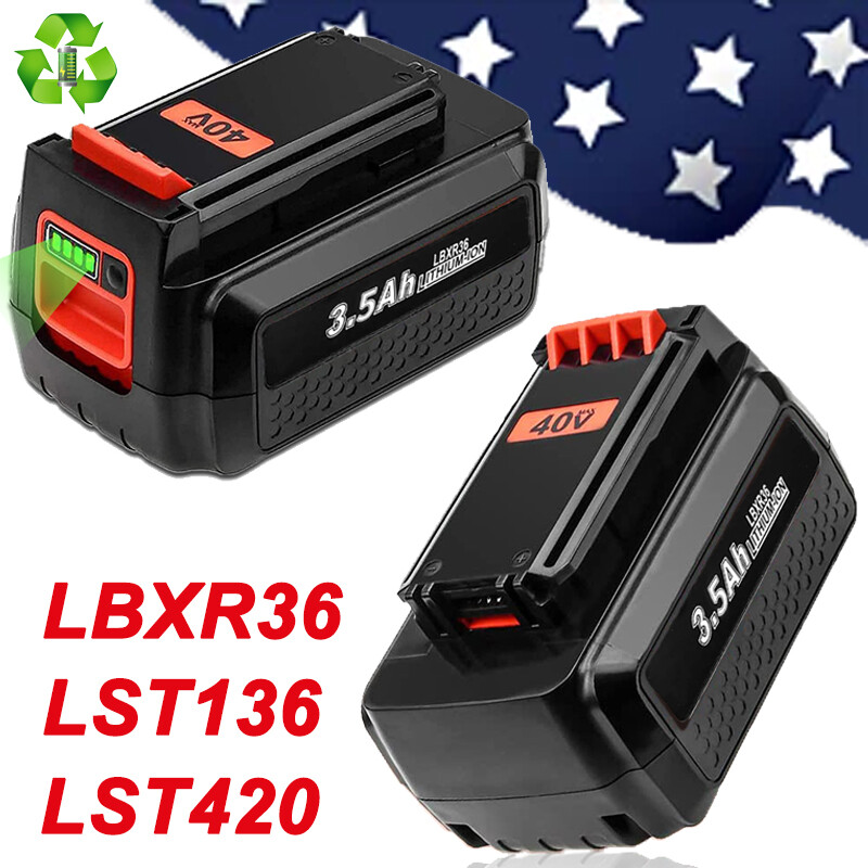 40V Battery For Black Decker 40Volt Max Lithium LBXR36 LBX2040 LSW36 NEW BATTERY