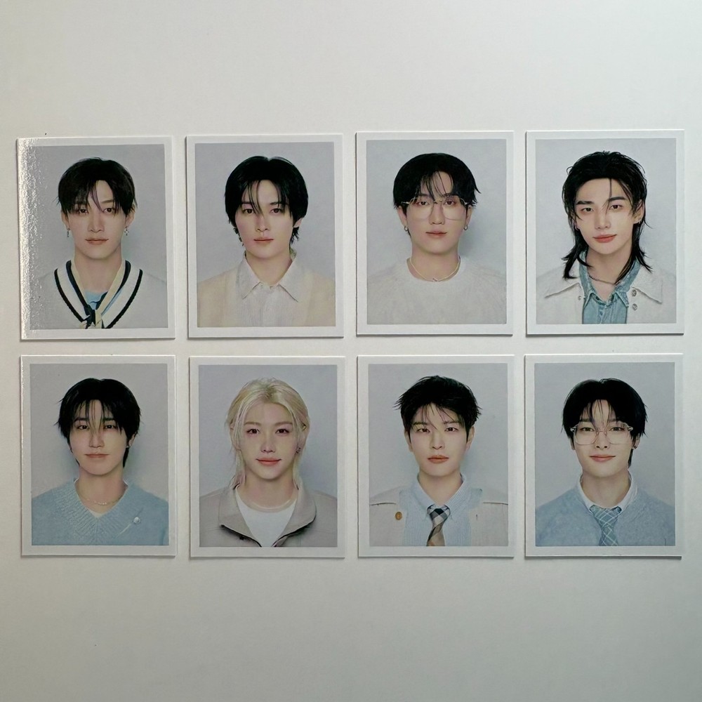 [Stray Kids] STAY 5th Generation 'OVER THE RAIN' Official Double Sided ID Photo