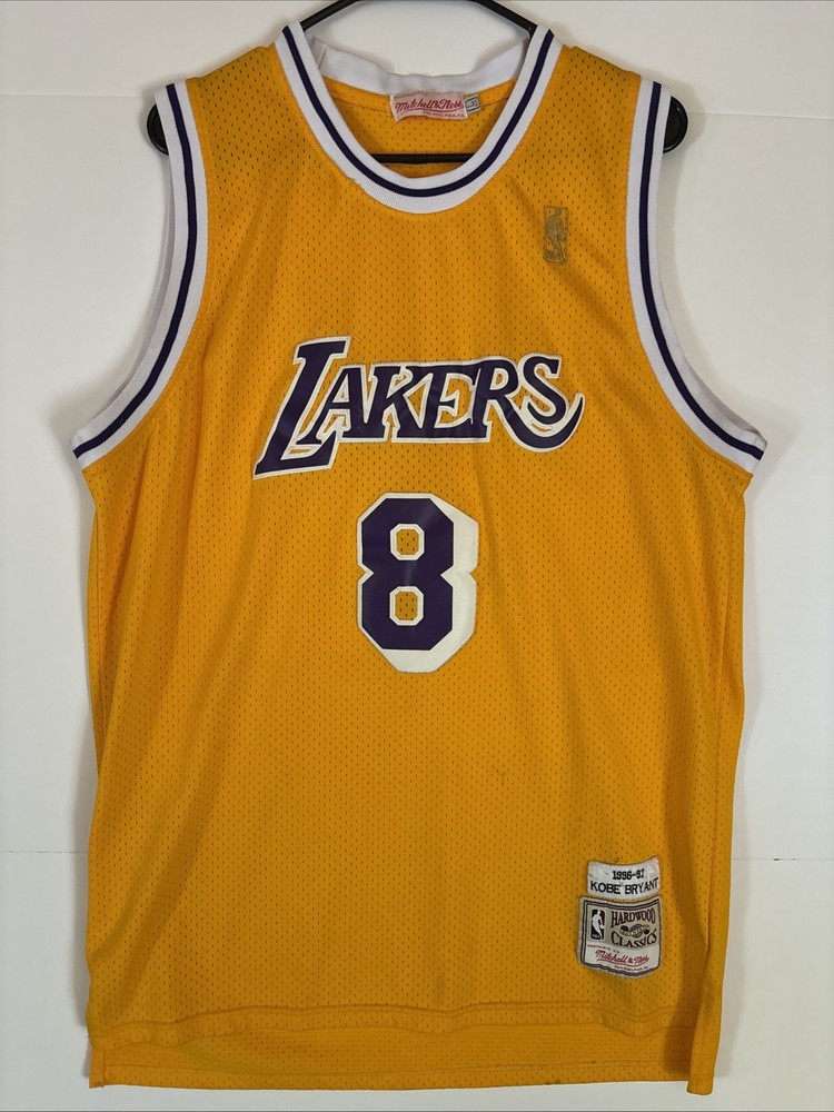 Kobe Bryant Jersey Hardwood Classics 1996-97 Authentic Mitchell & Ness Large