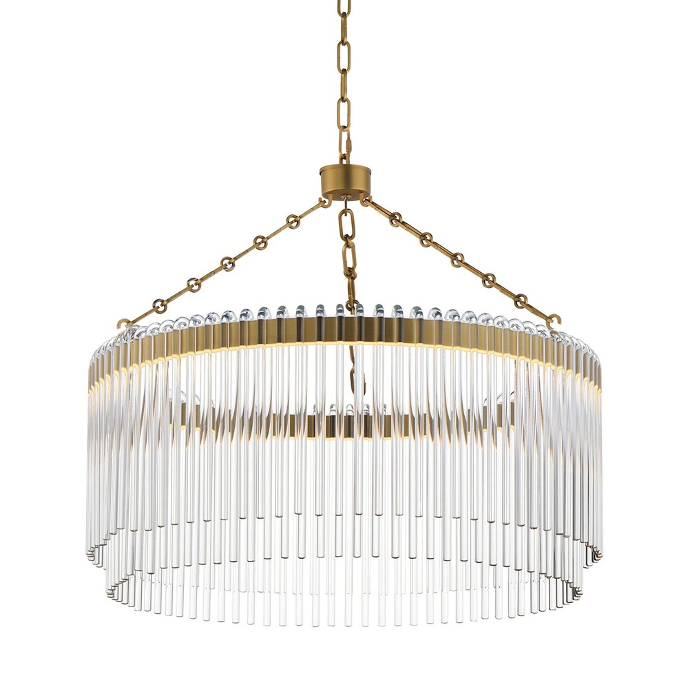 Maxim 38422CL Jolie 24 Inch Brass LED Pendant Light