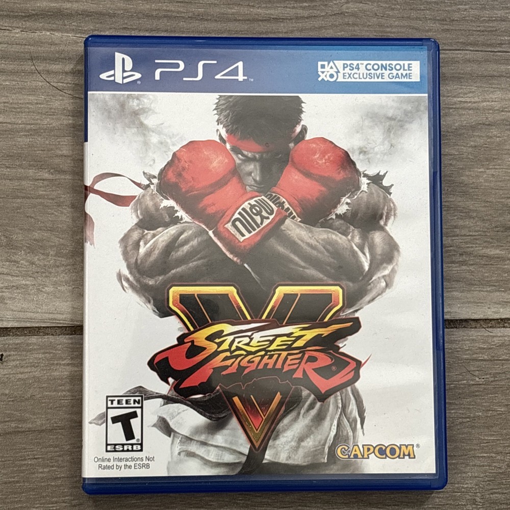 Street Fighter 5 for The Ps4.