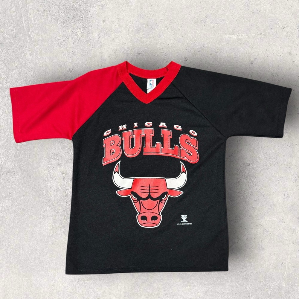 Chicago Bulls Vintage T Shirt Youth XLarge Jersey Graphic 90s NBA Tee