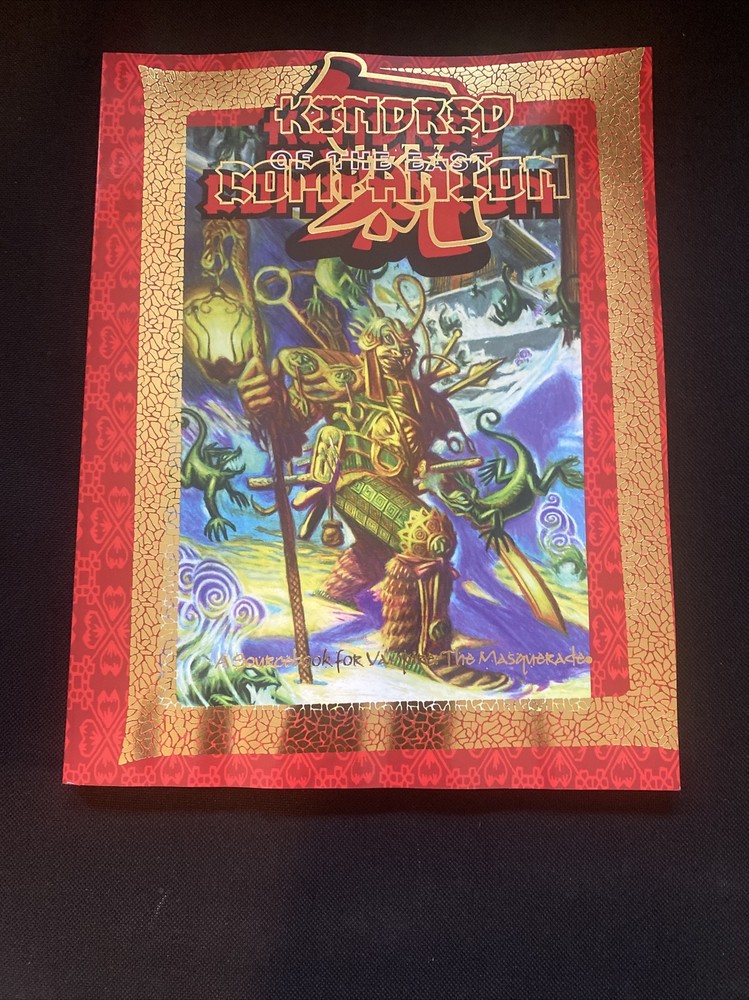 VAMPIRE The Masquerade KINDRED OF THE EAST COMPANION RPG Book WW2901