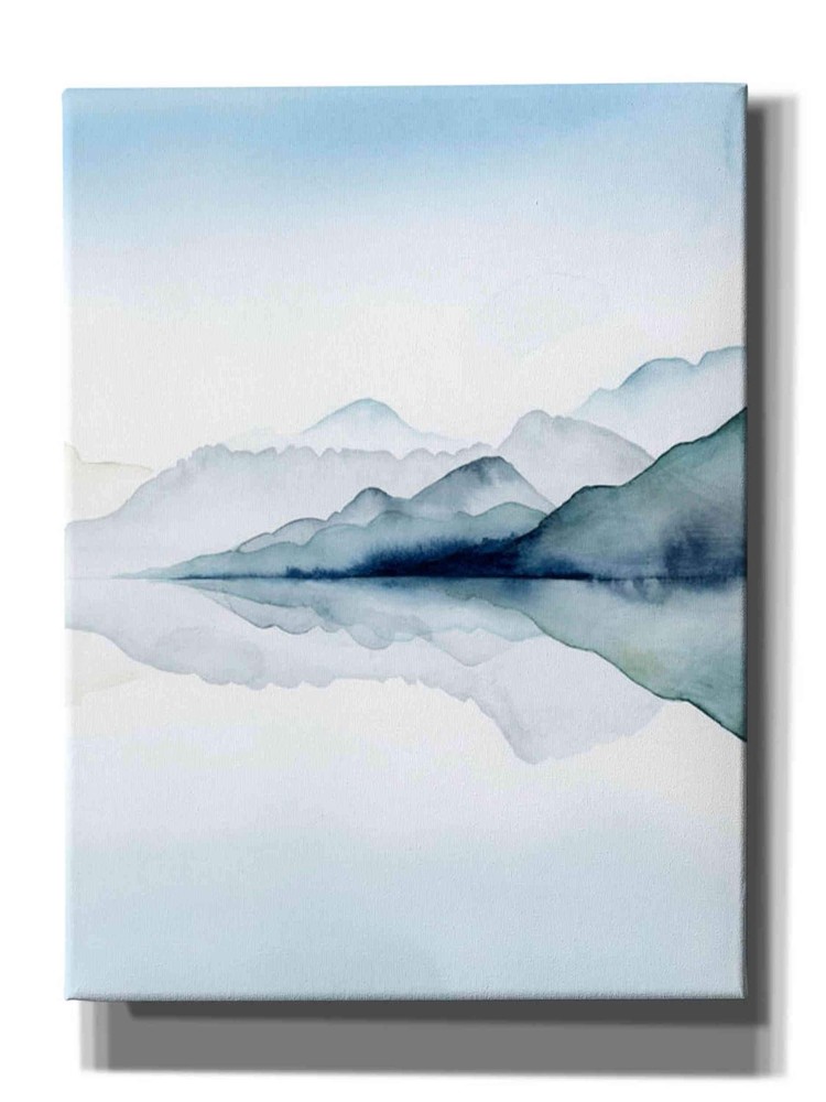 Grace Popp Glacial II 16x18 Canvas Wall Art Modern Home Décor