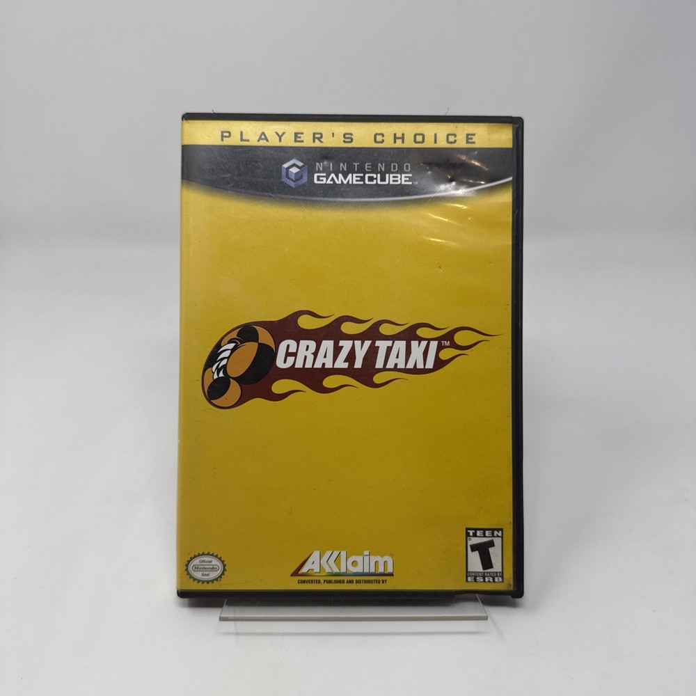 Crazy Taxi (Nintendo GameCube, 2001) CIB Complete Tested And Working