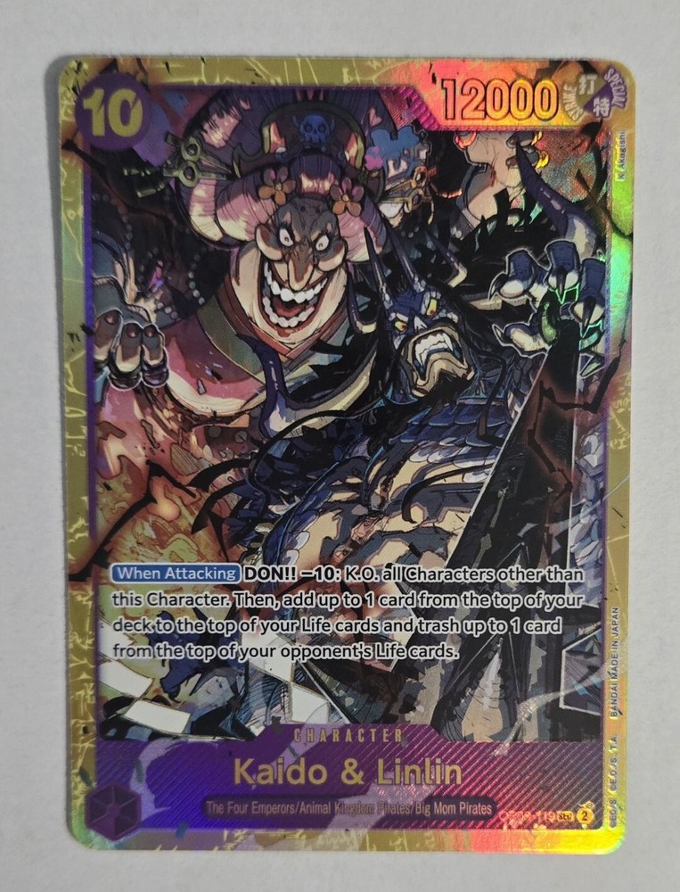 Kaido & Linlin SEC-  One Piece Two Legends OP08-119