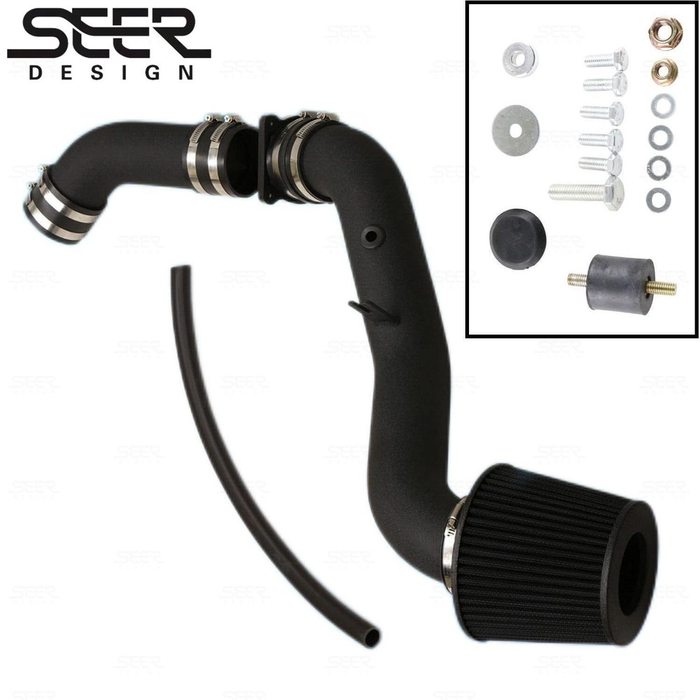 Black Cold Air Intake Induction Pipe w/ Filter For Nissan Infiniti G35 V35 350Z