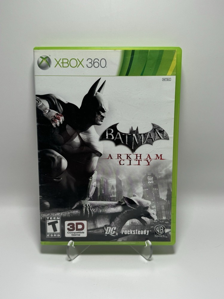 Batman: Arkham City (Microsoft Xbox 360, 2011) Complete CIB Tested