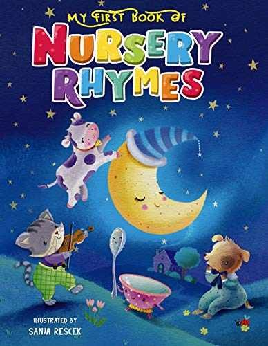 My First Book of Nursery Rhymes - Board book, by Little Hippo Books - Very Good