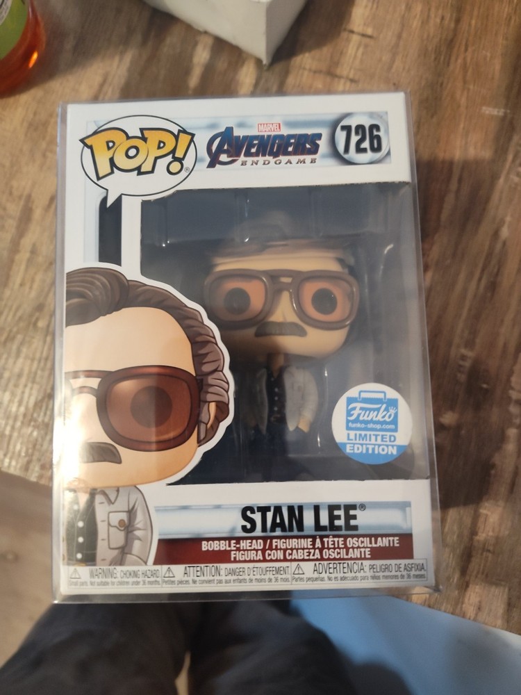 Funko Pop Avengers Endgame Stan Lee #726 Funko Exclusive