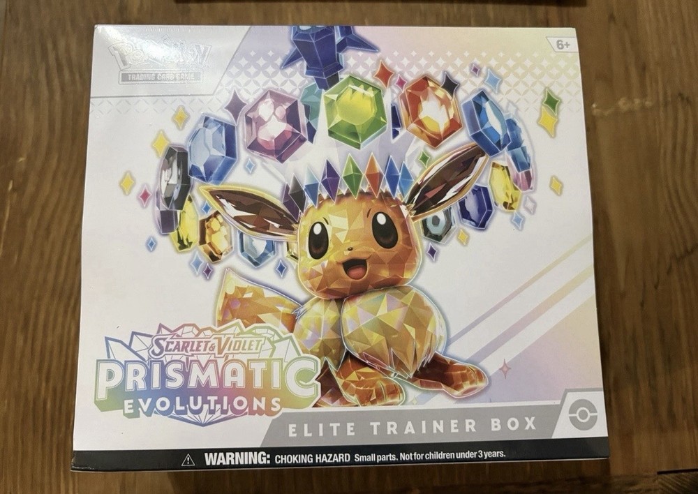 Pokemon TCG S&V Prismatic Evolutions ETB Elite Trainer Box FACTORY SEALED