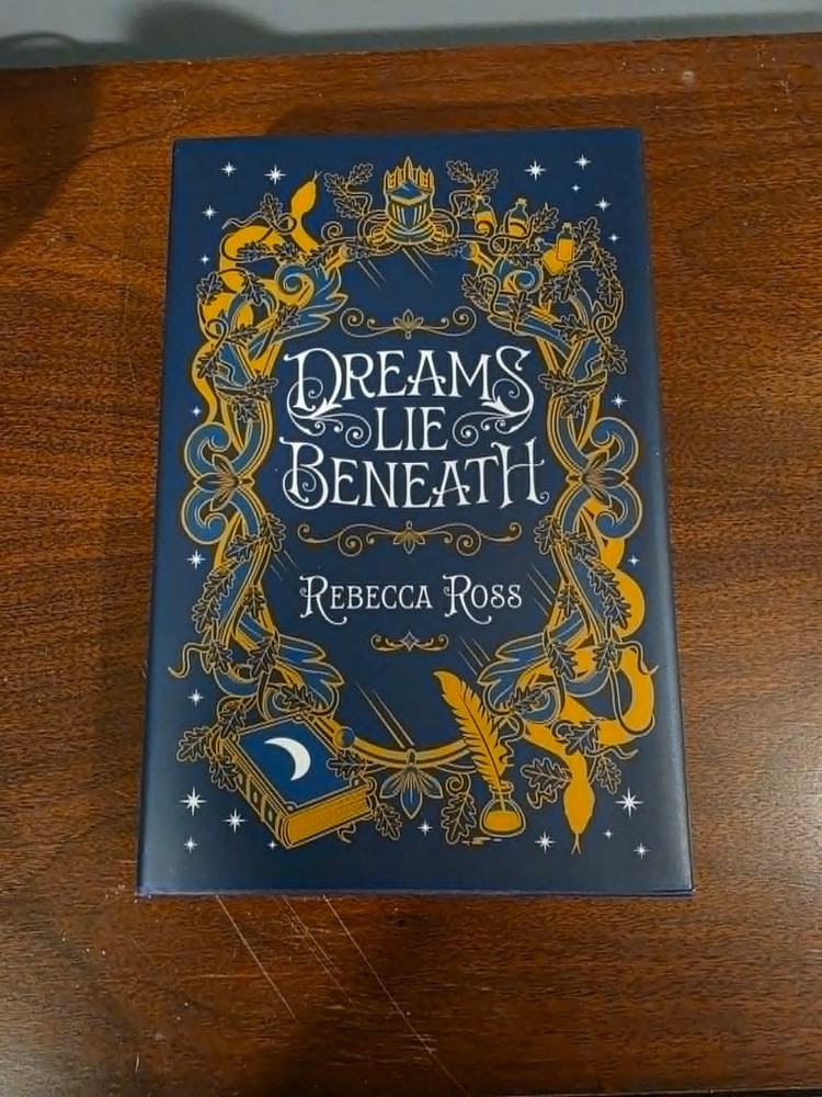 SIGNED Owlcrate Special Edition - Dreams Lie Beneath by Rebecca Ross