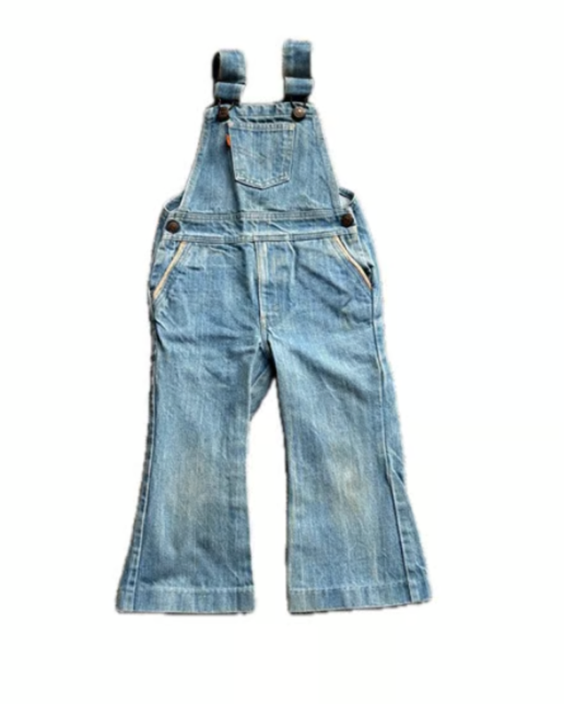 Vintage Levi's Toddler Denim Overalls Size 4