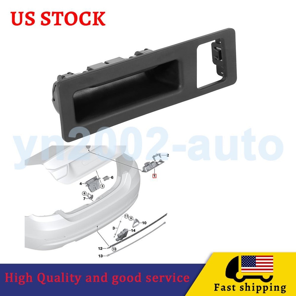 51247463162 Car Tailgate Trunk Boot Lid Switch Handle For BMW F32 F10 F11 X3 F25