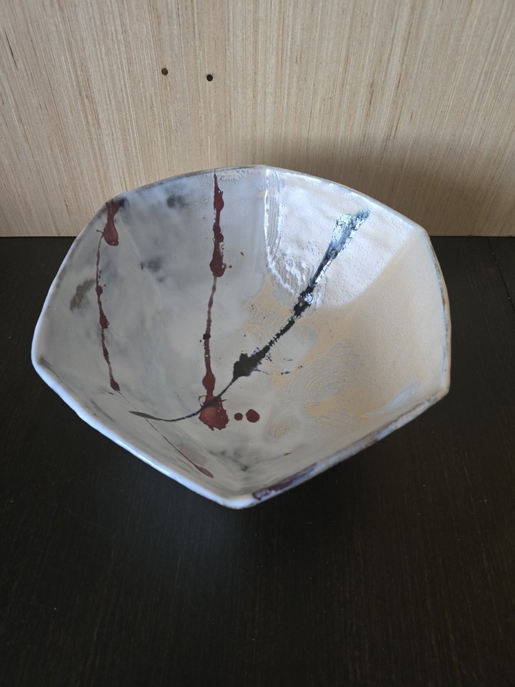 Studio Pottery Bowl Signed