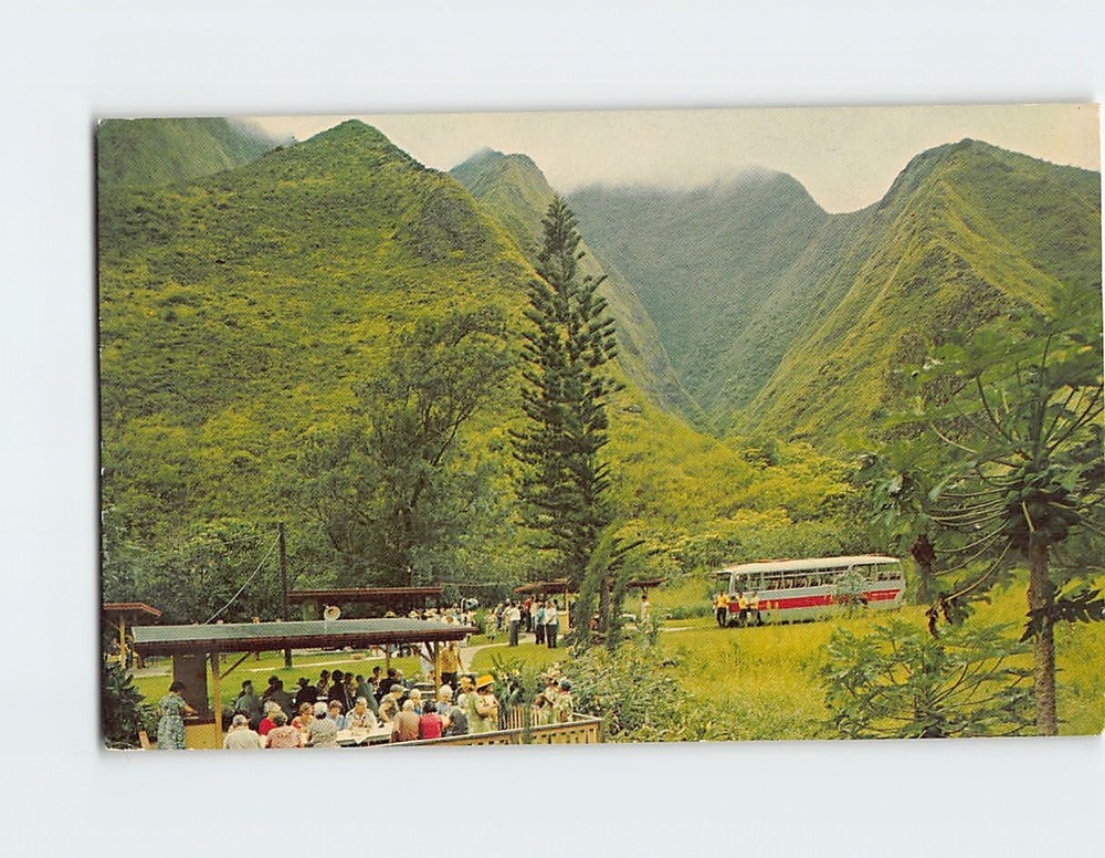 Postcard Kepaniwai Park Maui Hawaii USA