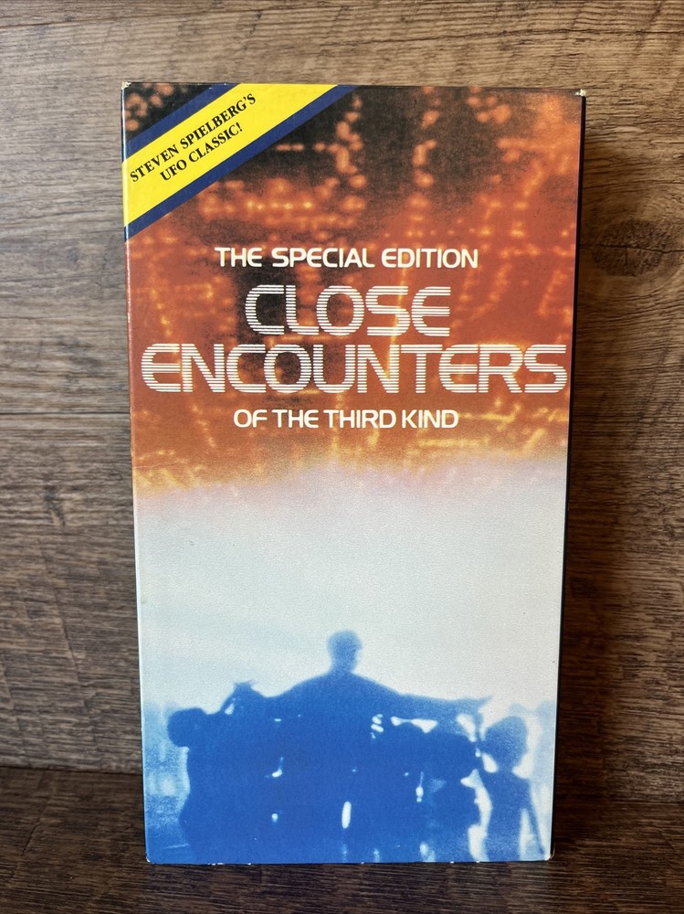 Close Encounters Of The Third Kind Special Edition VHS Spielberg FULLY  TESTED