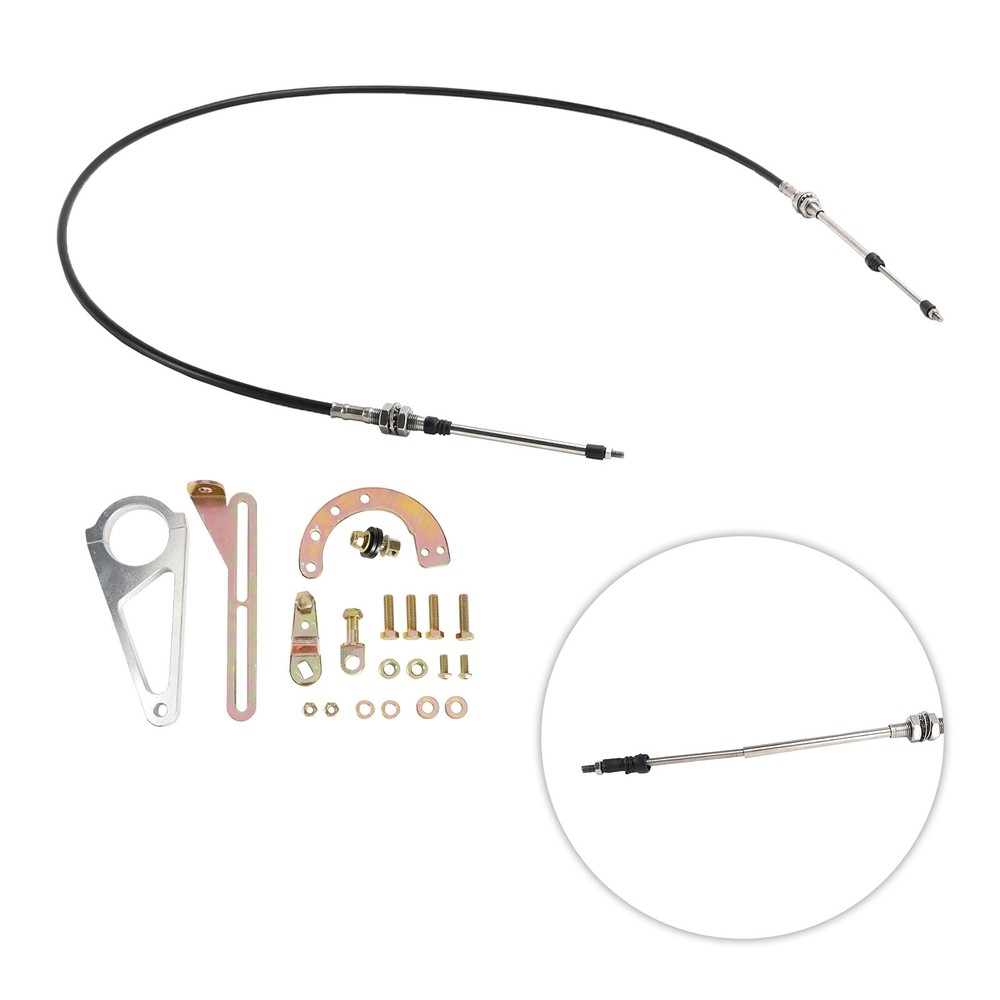 High-Strength Cable Column Shift Linkage Kit ACA-1804 for TH350 TH400 700R4 Transmissions