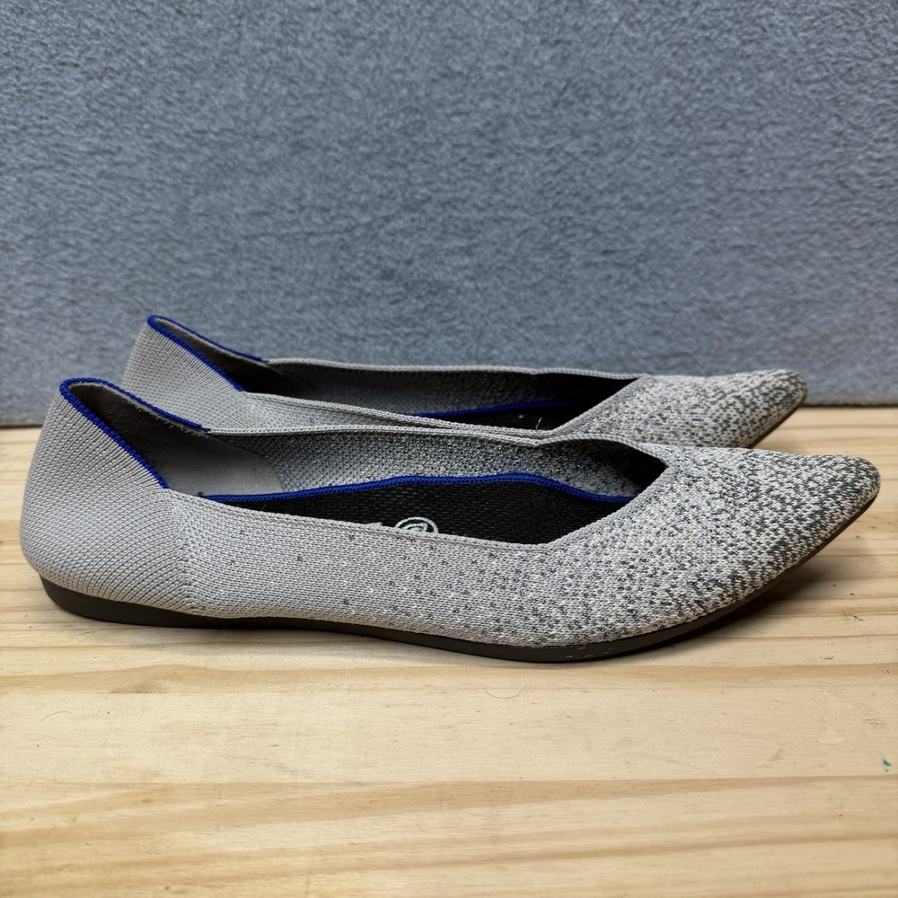 Rothy’s The Point Taupe Heather Women’s Size 10