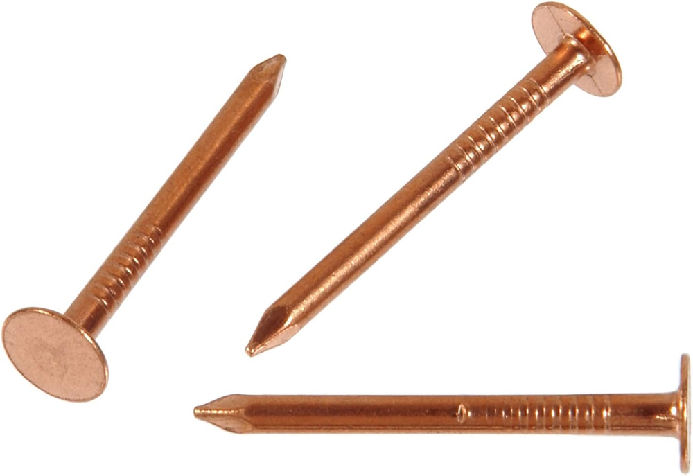 Anchor Wire  42080 1-1/4X11 Copper Nail, Bronze
