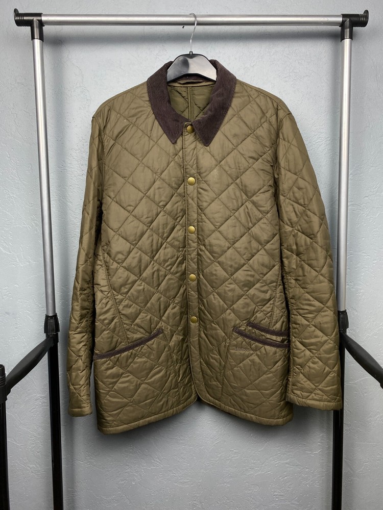 Barbour Conway Vintage Mens Quilted Jacket Size M