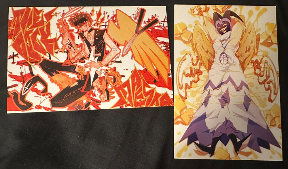 Hazbin Hotel Adam Fanmade Art Prints (Thick Paper/Cardboard)