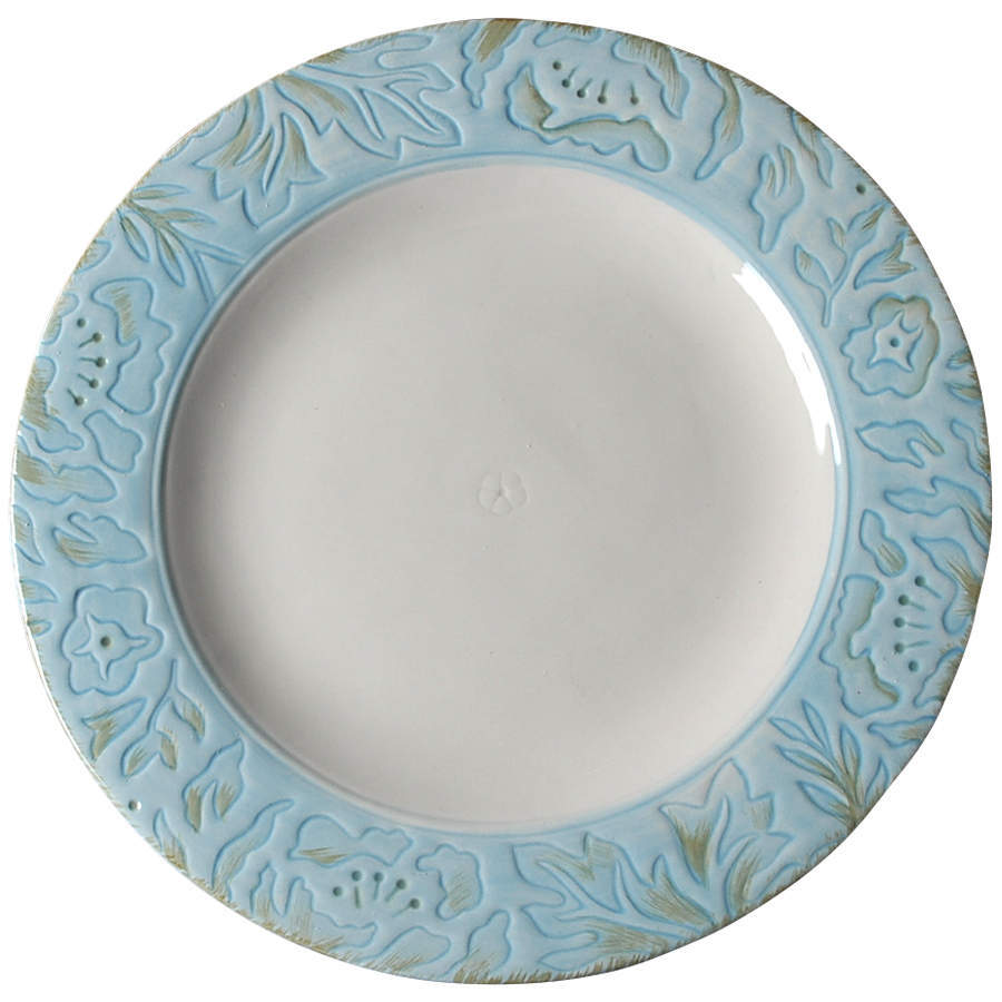 Fitz & Floyd Toulouse Blue Elegant Dinner Plate 9001516 for Stylish Dining